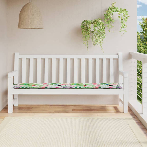 The Living Store Tuinbankkussens Oxford - 200x50x3 cm - Duurzaam - Zachte vulling - Brede toepassing - Anti-slip