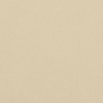 The Living Store Stoelkussens - Oxford stof - 40x40x3cm - Beige - Waterafstotend