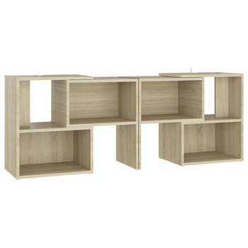 The Living Store TV-meubel - Sonoma eiken - 104 x 30 x 52 cm - Modulair ontwerp