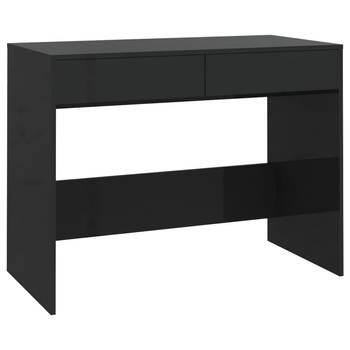 The Living Store - Bureau - 101 x 50 x 76.5 cm - zwart - spaanplaat