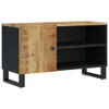 The Living Store TV-meubel - Mangohout - 80 x 33 x 46 cm - Opbergruimte