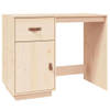 The Living Store Bureau - Bureau - 95x50x75 cm - Massief grenenhout