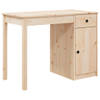 The Living Store Bureau Massief Grenenhout - Studiebureau - 100 x 50 x 75 cm - Voldoende opbergruimte