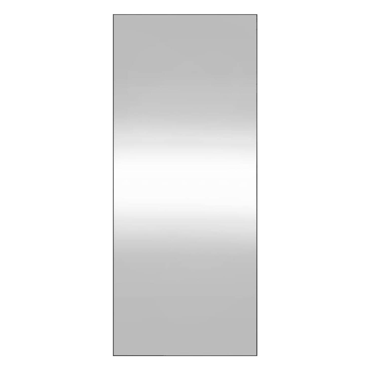 The Living Store Wandspiegel Classic 40x100 cm - Wandgemonteerd - Heldere weerspiegeling - Veelzijdig te gebruiken - Inclusief montagehandleiding - Glas materiaal - The Living Stor