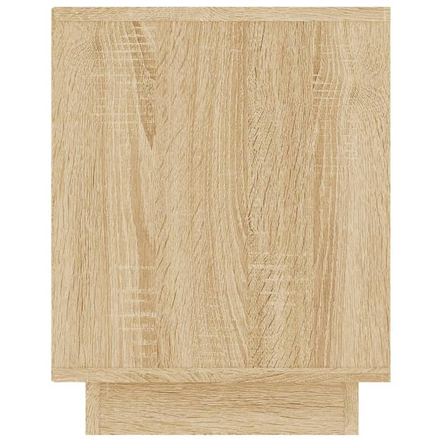 vidaXL Tv-meubel 102x35x45 cm bewerkt hout sonoma eikenkleurig