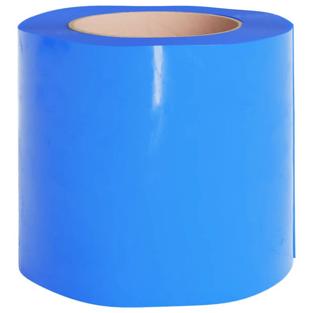 vidaXL Deurgordijn 200x1,6 mm 50 m PVC blauw