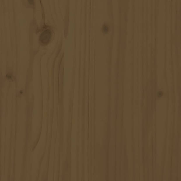 vidaXL Salontafel Ø 40x60 cm massief grenenhout honingbruin
