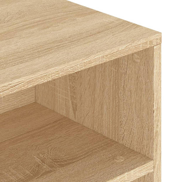 The Living Store Salontafel Sonoma Eiken - 90 x 55 x 42.5 cm - Duurzaam bewerkt hout