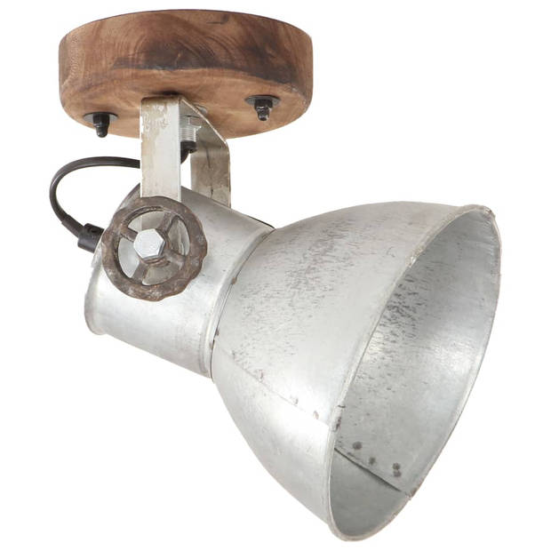 The Living Store Wandlampen - Vintage Industriële Stijl - Set van 2 - Lampenkap 17 cm - IJzer met Vintage Afwerking en