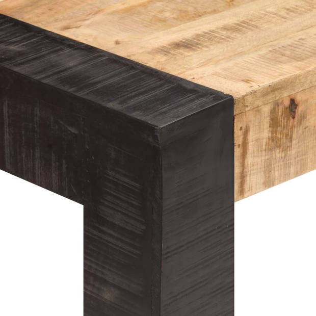 vidaXL Eettafel 160x80x76 cm massief mangohout