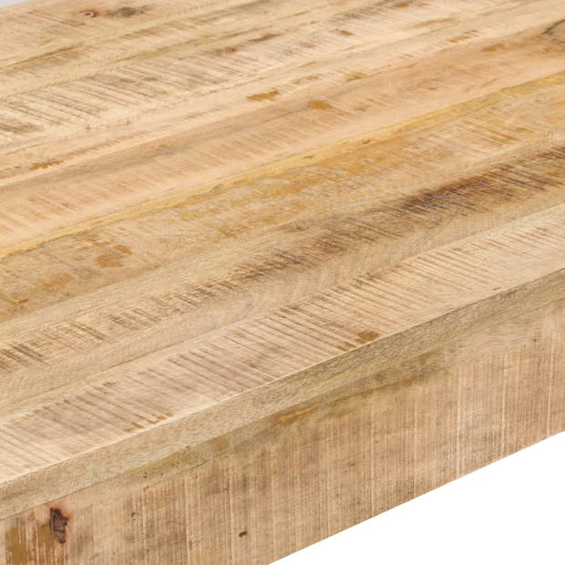 vidaXL Eettafel 160x80x76 cm massief mangohout