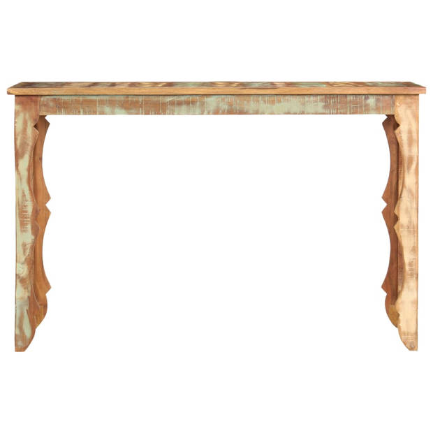 The Living Store Eettafel Gerecycled Hout - 120 x 60 x 76 cm - Retro Stijl