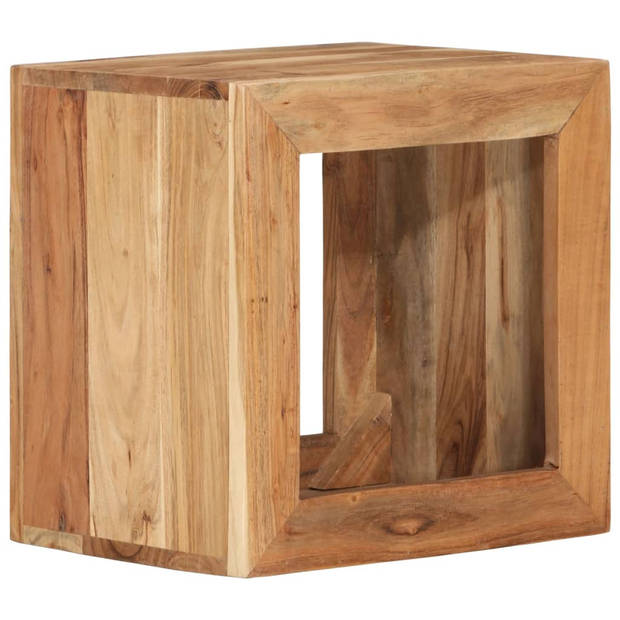 The Living Store Kruk Hout - 40 x 30 x 40 cm - Massief acaciahout