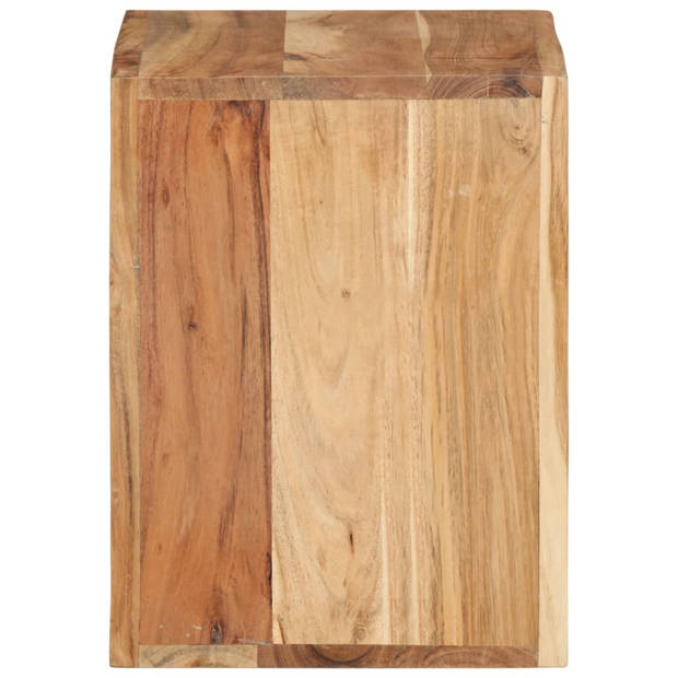 The Living Store Kruk Hout - 40 x 30 x 40 cm - Massief acaciahout