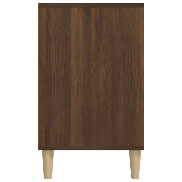 vidaXL Schoenenkast 102x36x60 cm bewerkt hout bruin eikenkleur