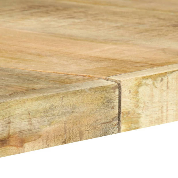 vidaXL Eettafel 180x90x76 cm massief mangohout