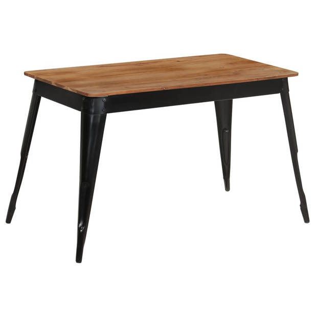 The Living Store Eettafel Acaciahout - 120x60x76 cm - Rustiek design