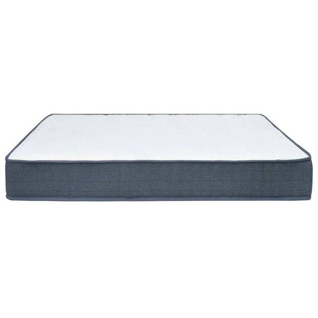 The Living Store Boxspringmatras - 200 x 140 x 20 cm - Dik topmatras - Schokabsorberende pocketveren