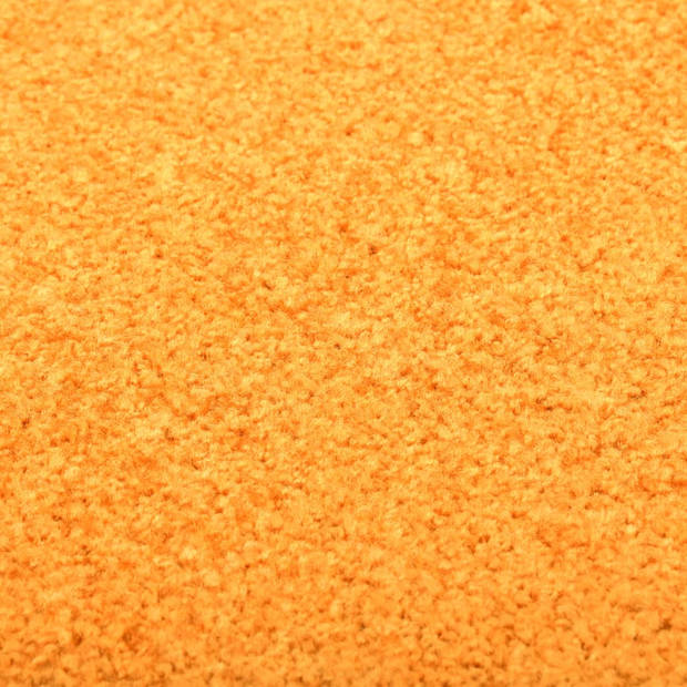 vidaXL Deurmat wasbaar 60x180 cm oranje