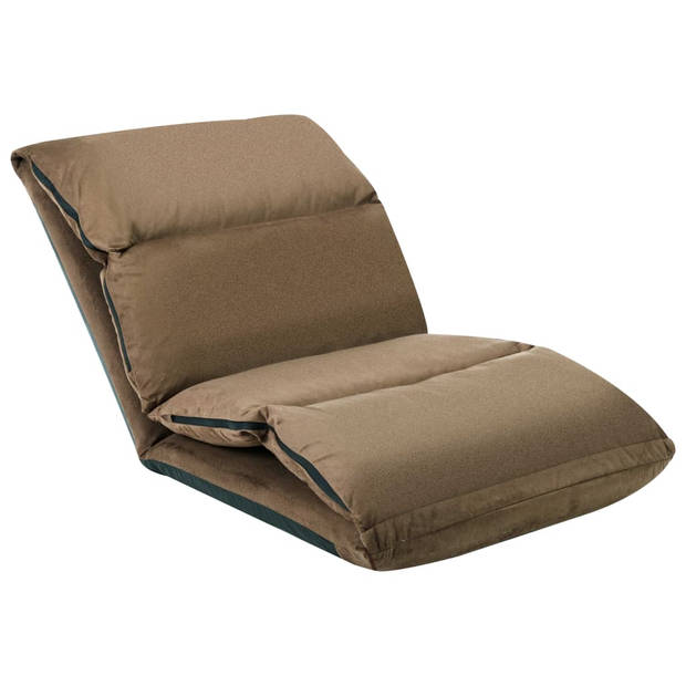 The Living Store Loungebed - Microvezel - Verstelbaar - Inklapbaar - 216x56x9 cm