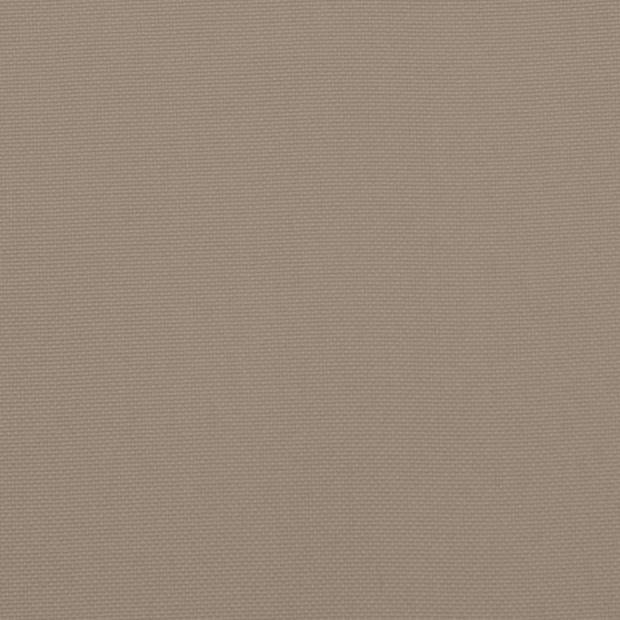 The Living Store Stoelkussen - Oxford stof - 100x11 cm - Taupe