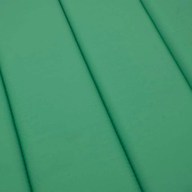 The Living Store Ligbedkussen - Groen - 180 x 60 x 3 cm - Oxford stof - Schuimvezelvulling