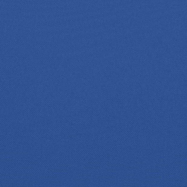 The Living Store Palletkussen - Polyester - 80 x 80 x 12 cm - Koningsblauw