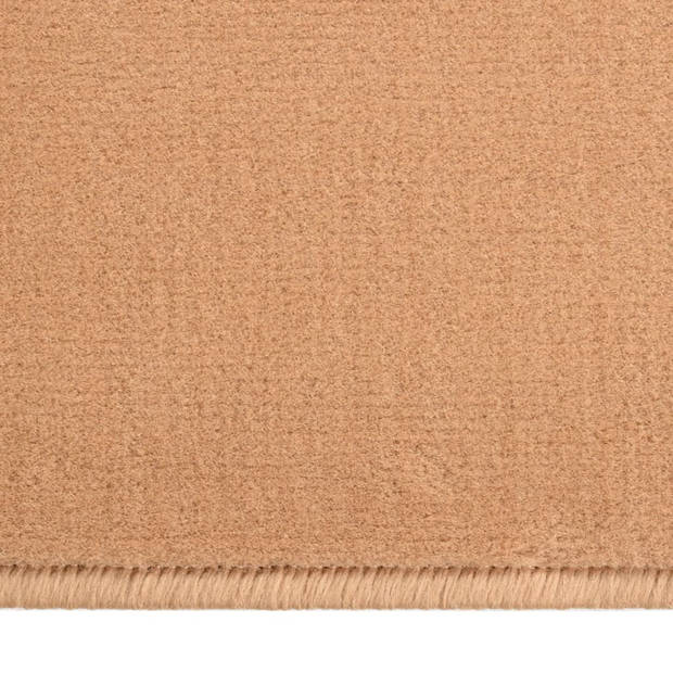 The Living Store Tapijtloper - Beige - 100 x 200 cm - Comfortabel en duurzaam