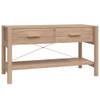 The Living Store Televisiemeubel - Klassiek design - Duurzaam bewerkt hout - Stabiele houten poot - Voldoende