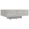 The Living Store Tafel Betongrijs 85 x 55 x 31 cm - Stevige spaanplaat