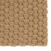 The Living Store Jute tapijt - 120 x 180 cm - Natuurlijk jutetint - 2x2 breipatroon - 2.200 g/m²