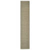 The Living Store Sisal Vloerkleed - 66 x 350 cm - Taupe - 100% Sisal