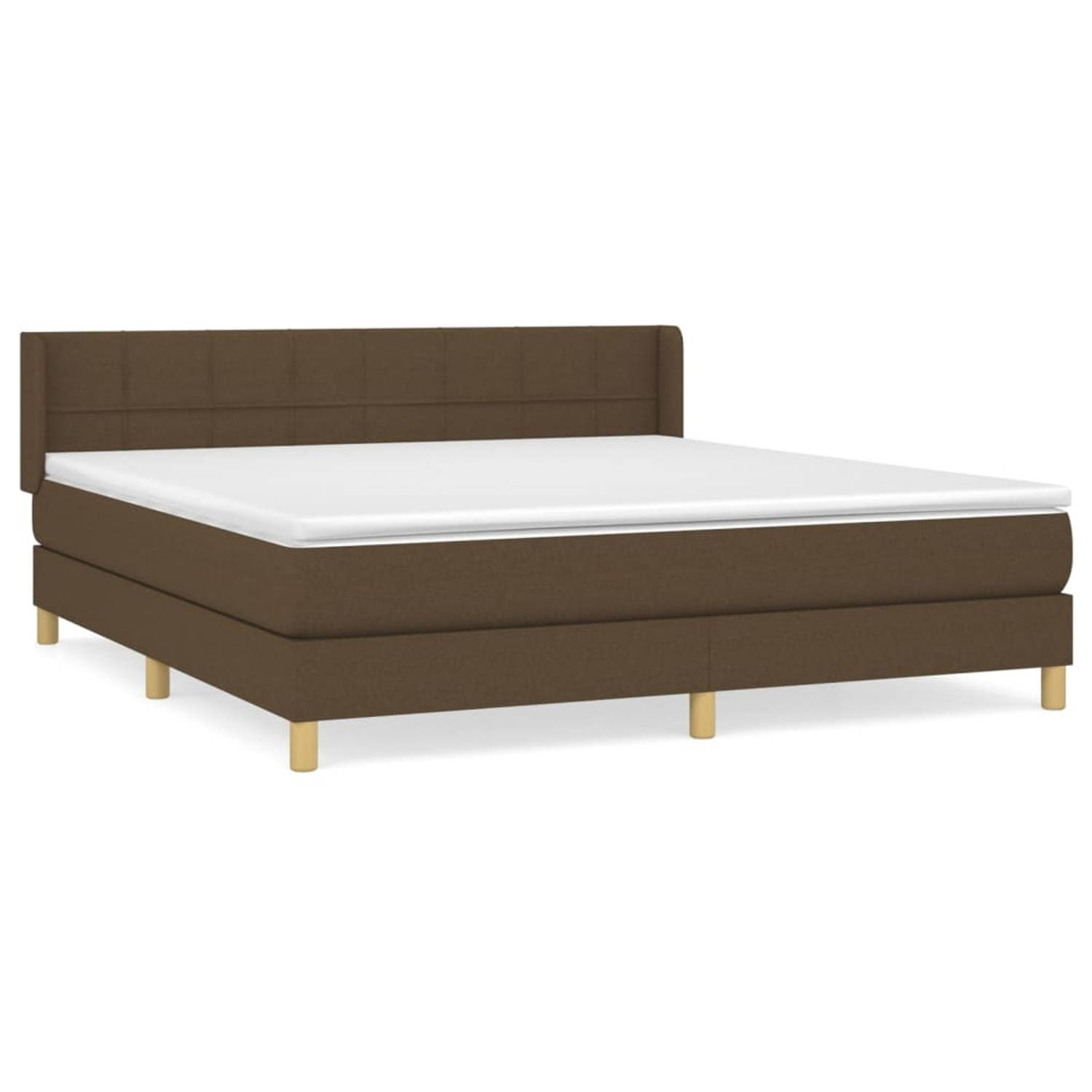 The Living Store Boxspringbed - Pocketvering - 180x200 cm - Duurzaam materiaal
