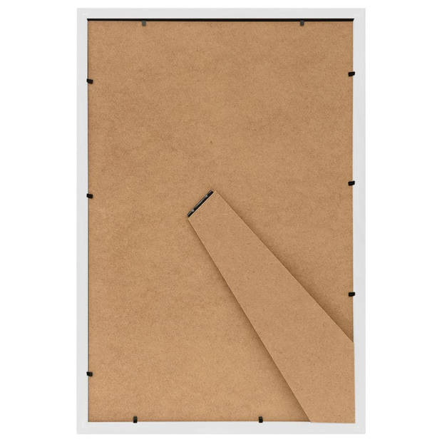 vidaXL Fotolijsten 3 st voor tafel 13x18 cm MDF wit