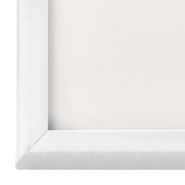 The Living Store Fotolijsten - Classic White - 21 x 29.7 cm - Set van 5