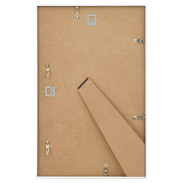 vidaXL Fotolijsten 5 st voor wand of tafel 13x18 cm MDF wit