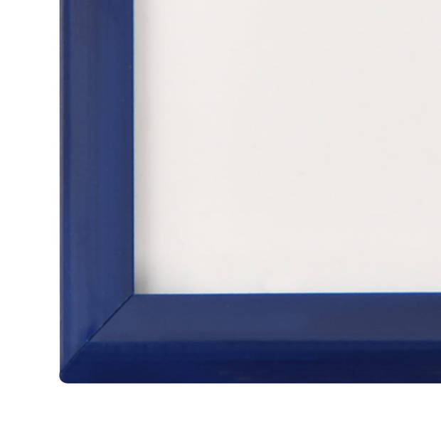 vidaXL Fotolijsten 3 st voor tafel 13x18 cm MDF blauw