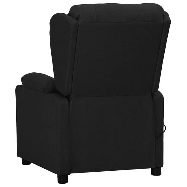 The Living Store Sta-Op Verstelbare Massagestoel - Zwart - 72.5 x 136.5 x 99.5 cm - 6-punts trillingsmassage