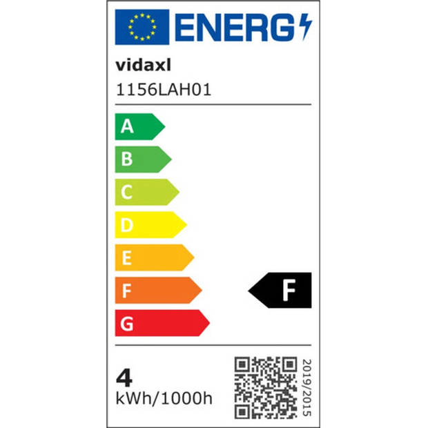 The Living Store Spotlight Industrial - 2x4W LED-lampen - zwart metaal - 25.5 cm buisframe - 640 lm