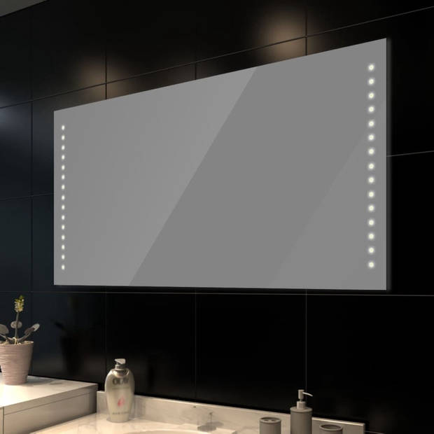 The Living Store LED-spiegel 60x80cm - energiezuinig - badkamer