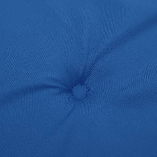 vidaXL Tuinstoelkussens 4 st 40x40x3 cm oxford stof koningsblauw