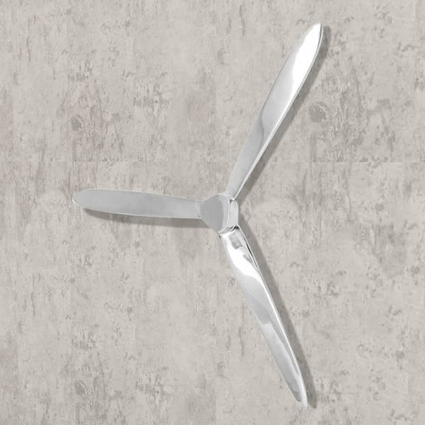 The Living Store Propeller Aluminium Decoratiestuk - 70 x 70 cm - Stoere Stevigheid