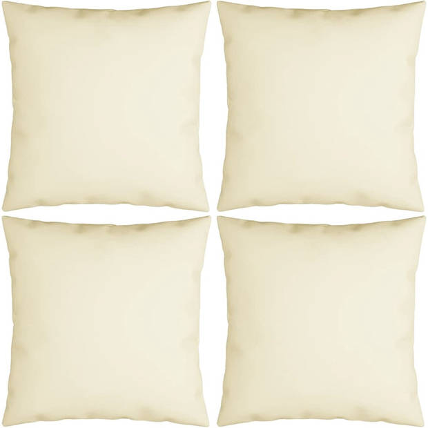 The Living Store Comfortabele Sierkussens - 40x40 cm - Polyester - Zachte Vulling