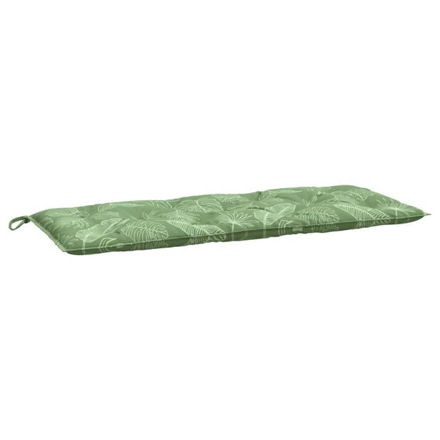 The Living Store Tuinbankkussen - Polyester - 120 x 50 x 7 cm - Frisse uitstraling - Comfortabel