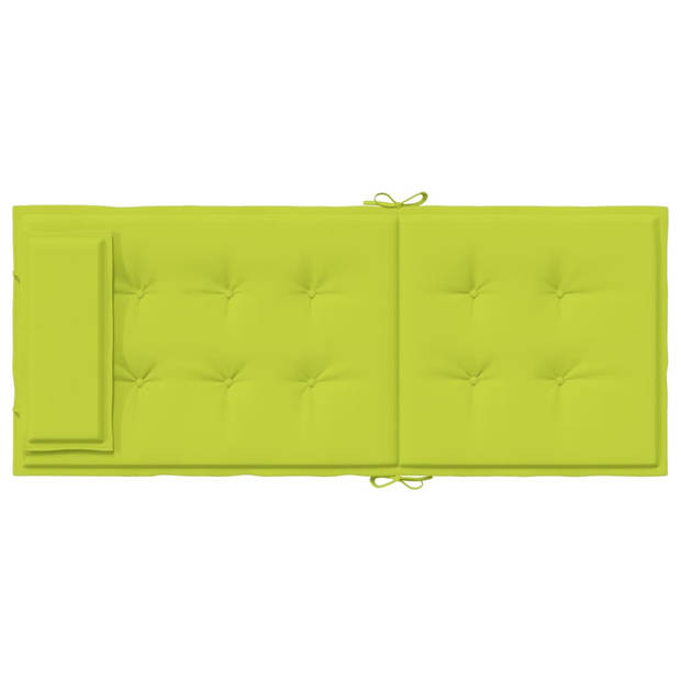 The Living Store Stoelkussen - Hoge rug - 120 x 50 x 3 cm - Houdt meubels veilig op hun plaats - Oxford stof