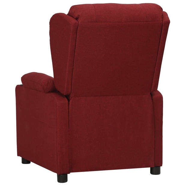 The Living Store verstelbare fauteuil - Luxe - Stoel - Afmeting- 72.5 x 96 x 99.5 cm - Ken- 2 bekerhouders