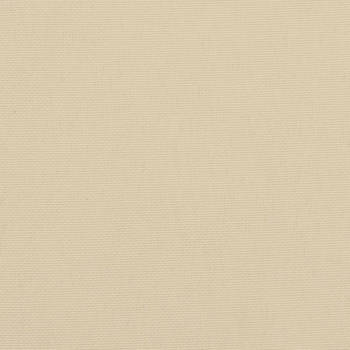 The Living Store Ligbedkussen - Oxford stof - 186 x 58 x 3 cm - Beige