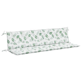 The Living Store Tuinbankkussens - Polyester - 200x50x7 cm - Comfortabel en duurzaam