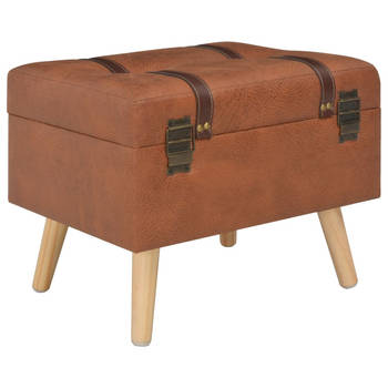 The Living Store Kruk Krukken - 40 x 33 x 33 cm - Tan