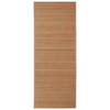 The Living Store Bamboe Tapijt - Bruin - 100 x 160 cm - Anti-slip PVC-onderkant